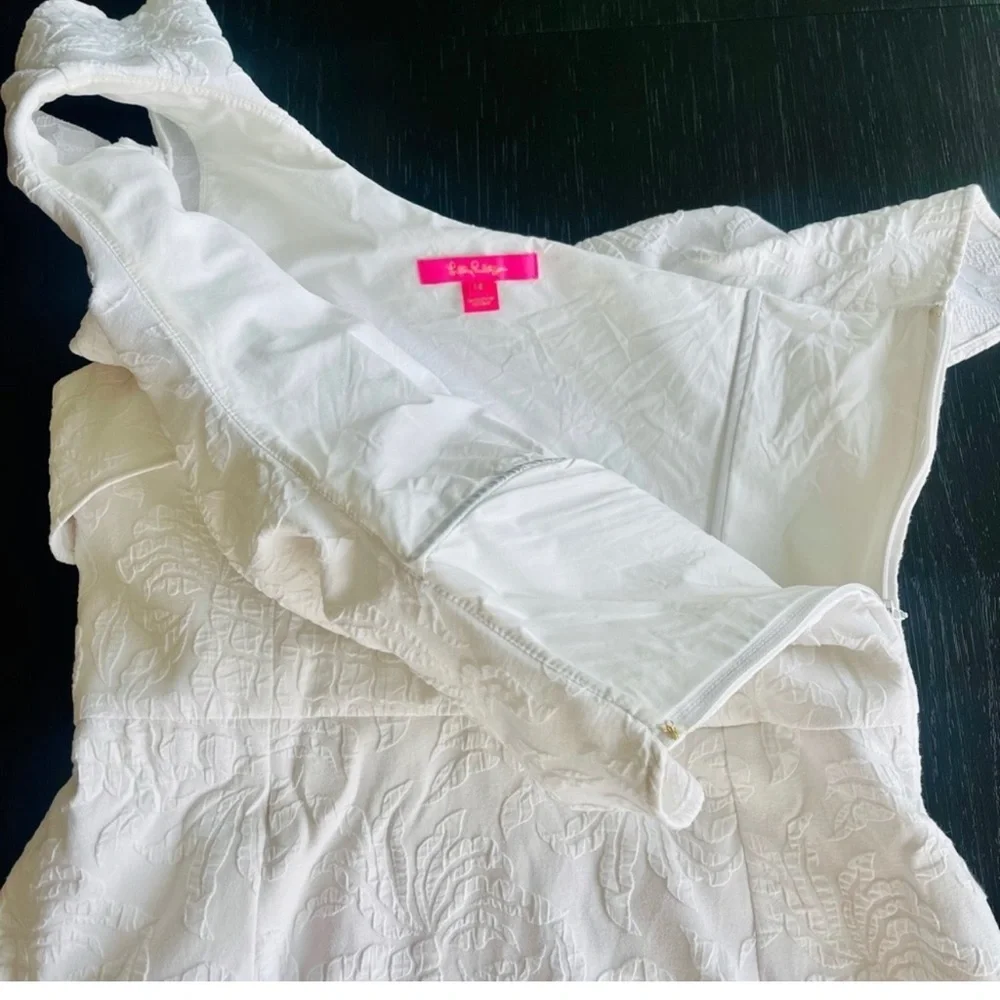 Lilly Pulitzer Kipton One Shoulder Romper 14 - Picture 9 of 10